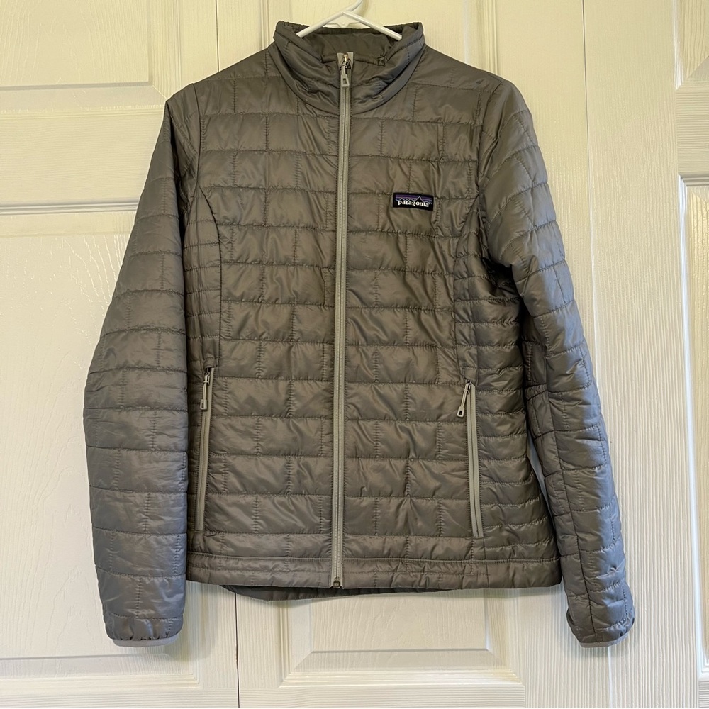 Patagonia Namo Puff Gray Jacket Women’s Sm